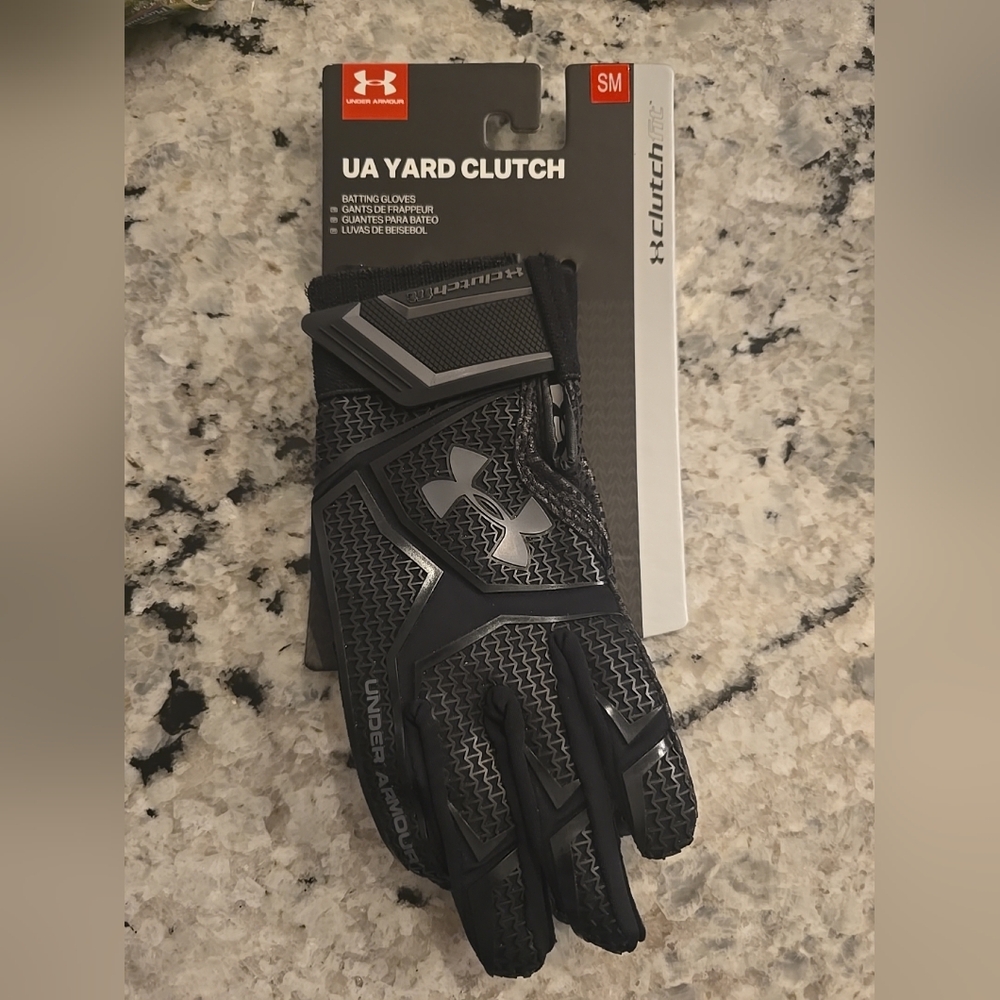 Under Armour UA Yard Clutch Baseball Batting Glove Mens S New! Sports